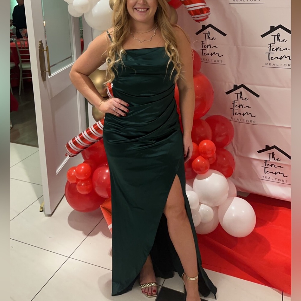 Emerald Green Gown